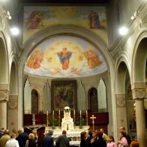 Interno della Chiesa Parrocchiale di Foza