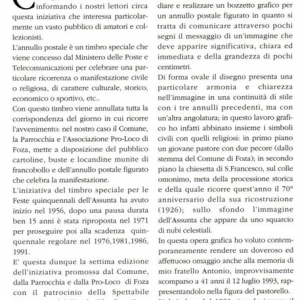 Eco di Foza Agosto 96