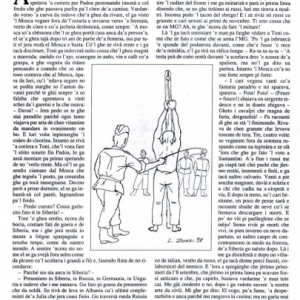 in coriera: 1a parte
