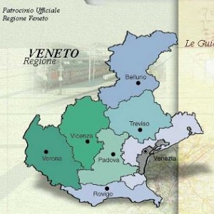 Cartina del Veneto