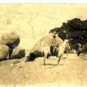 Santos, San Paolo. Brasile: Giuseppe Marcolongo e il suo cavallo Orion