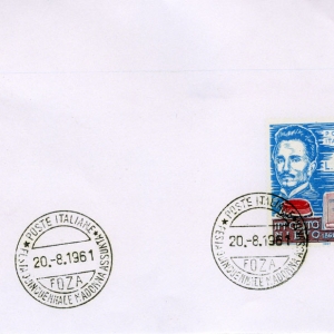 Annullo 1961, Bozzetto di Eraldo Pollice