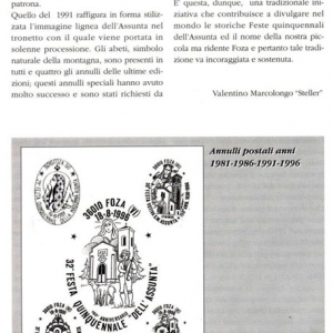 Eco di Foza Agosto 96